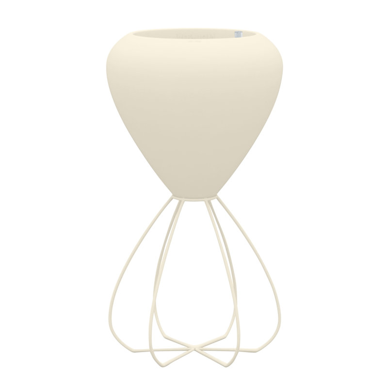 Pal Resin Pot Planter, Ecru