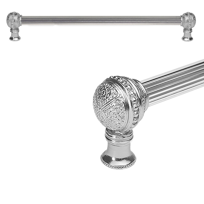 Millennium 12 pouces c. avec tirette centrale de 5/8 po, 18", Chrome