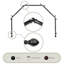 Ensemble de quincaillerie à rideaux simple 5 côtés pour fenêtre à baies Judi-633981814-552065304
