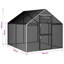 Cage à oiseaux 71,46 po x 87,01 po x 68,31 po vidaXL-129917524-129917525