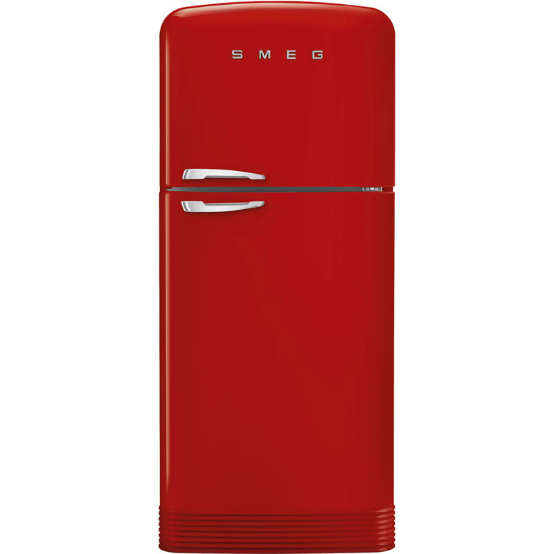 Réfrigérateur 32 po Smeg Fab Retro, Droitier, Rouge