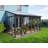 Palram - Canopia SanRemo Metal Patio Gazebo - Gray/Clear-98457859