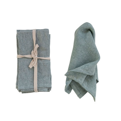 Vernon Stonewashed Linen Napkin