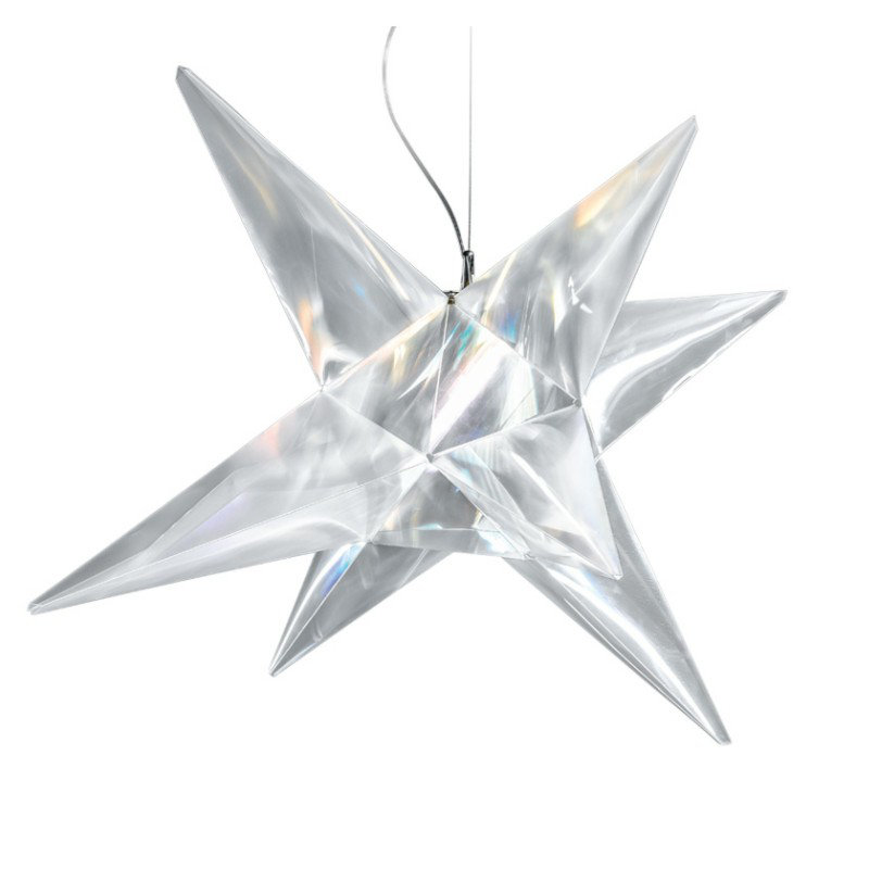 Luminaire suspendu 1 lumières pour étoile unique Superstar, H 55,125 po x l 31,5 po x P 31,5 po