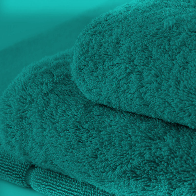 Yogik Premium Luxury  6 Piece 100% Cotton Towel Set 600GSM , Blue