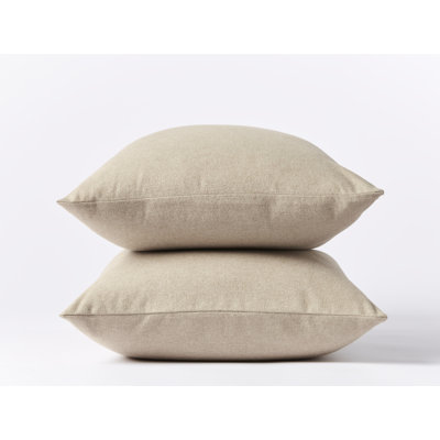 Cloud Brushed Organic Flannel Pillowcase