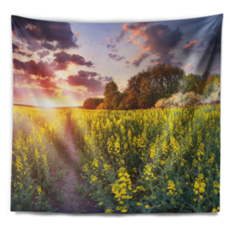 Polyester Tapestry, 68" H x 80" W