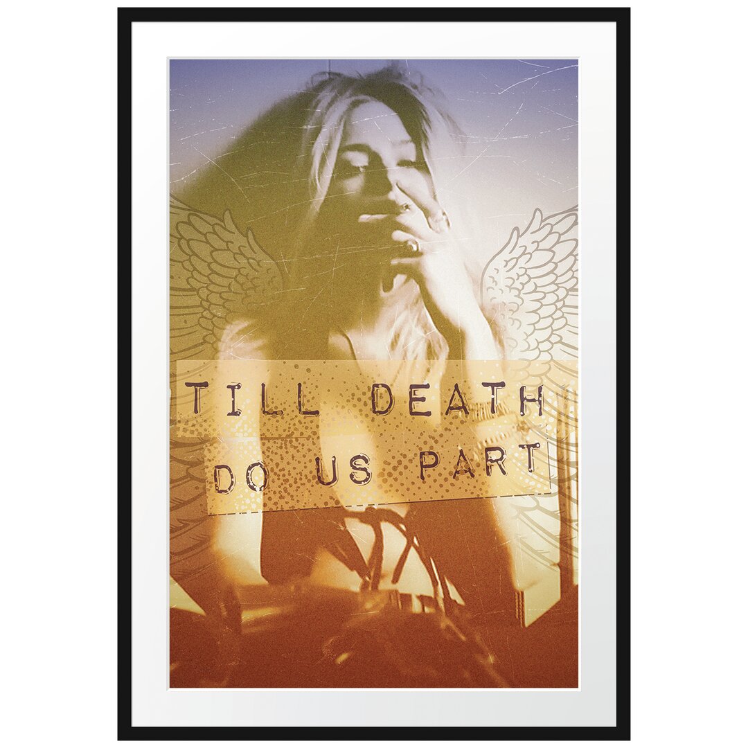 Gerahmtes Poster Death Do Us Part