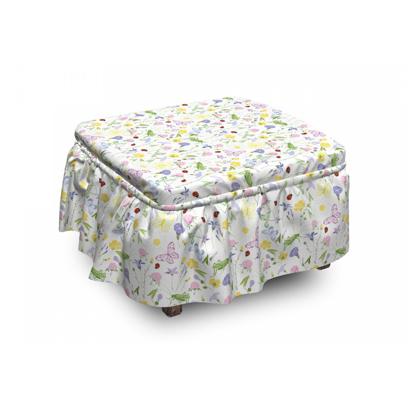 Ottoman Slipcover
