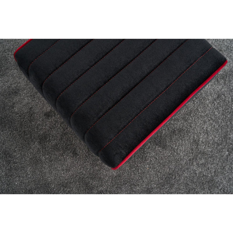 Pouf, Rouge / anthracite