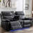 Heaney Power Reclining Sets Reclining Sofa, Loveseat and Chair-89829950