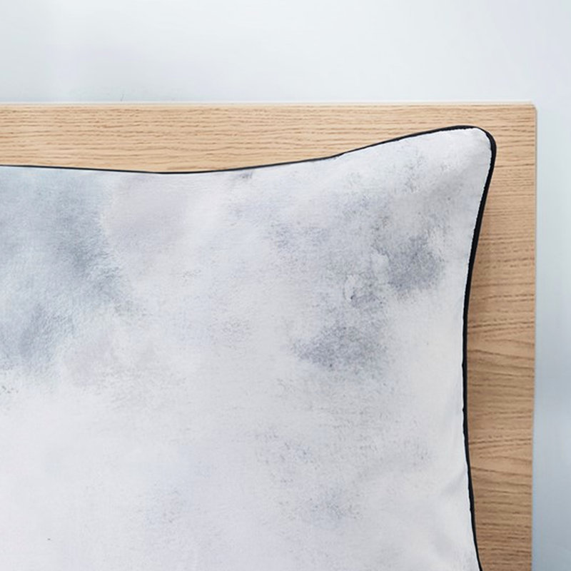 Édredon simple / simple TG avec taies décoratives et coussin décoratif carré, Édredon pour lit simple et 2 pièces supplémenta