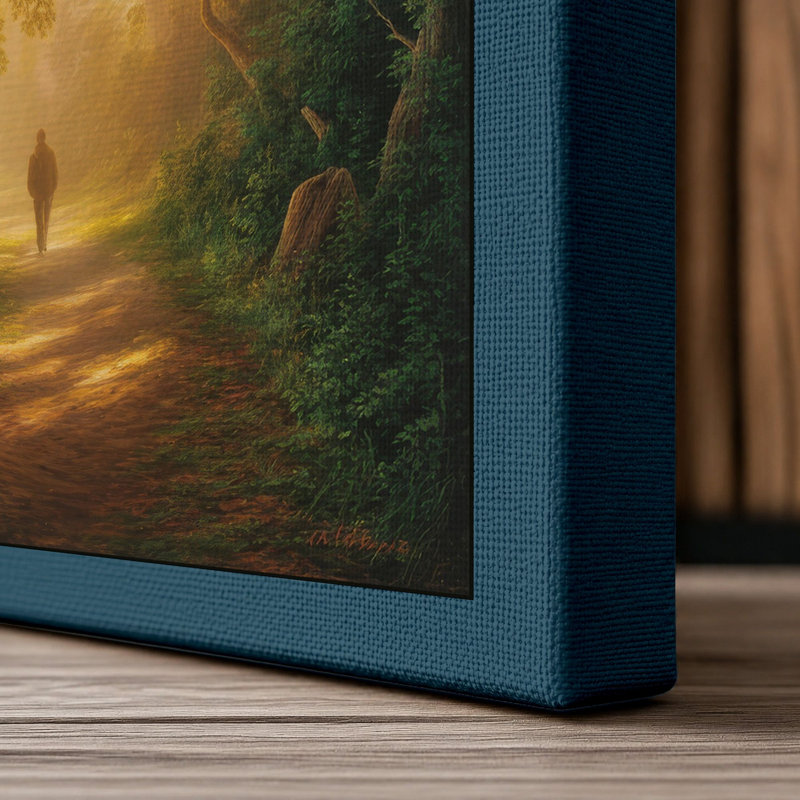 Print, 36x24 - 91.4 x 61.0 cm, Teal Border