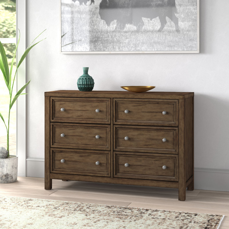Commode double 6 tiroirs Lebron