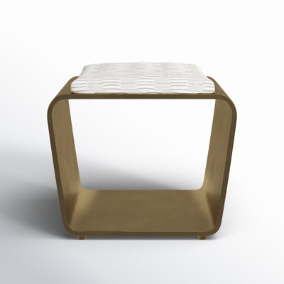 Carlina Upholstered Vanity Stool