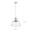 Luminaire suspendu simple à 1 lumière Elvis-997891426