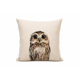 Linen Square Pillow Cover