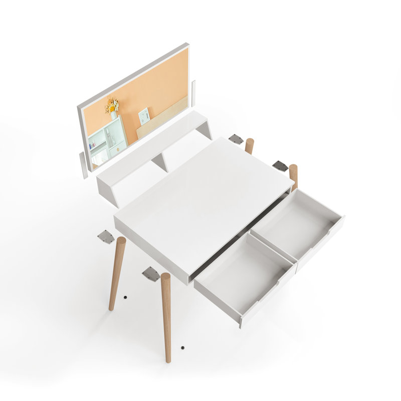 Vanity Table With Mirror
