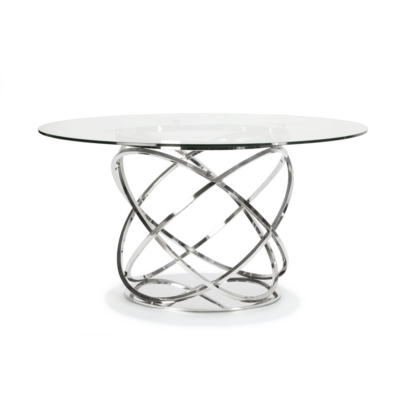 Table de salle à manger Potvin, argent