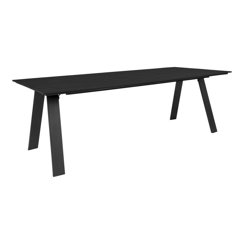 Ledley Rectangular Outdoor Dining Table - 220 cm W 100 cm D