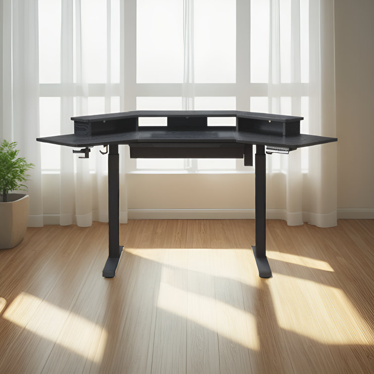 K314 Corner Electric Height Adjustable Standing and Drawer