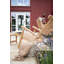 Baek 150cm Long Reclining Acacia Single Chaise
