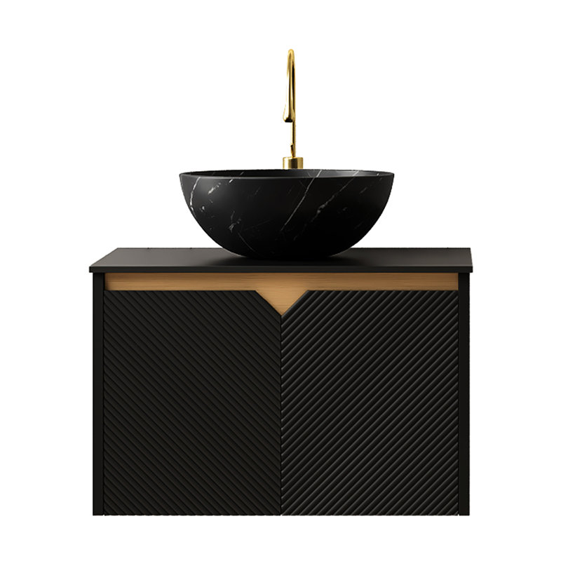 Wall Mounted With Stone Top