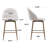 Kisa Swivel Velvet Bar & Counter Stool (Set of 2)-1115672391-1115672389