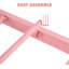 Lit de jour simple - rose, lit gigogne + cœur, salon-1673484233