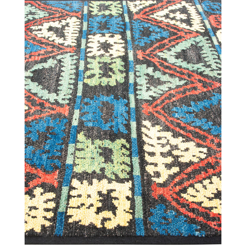 Contemporary One-of-a-Kind 5' 1" x 7' 10" Hand Knotted Area Rug