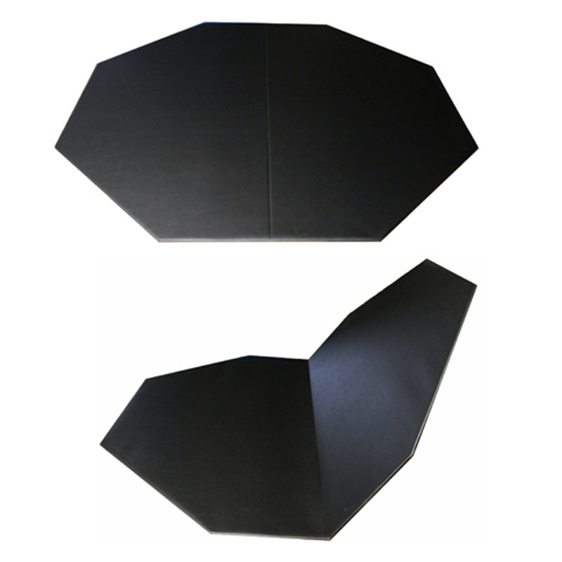 Dessus de table de poker, L 57 po x l 52 po, Vinyle noir