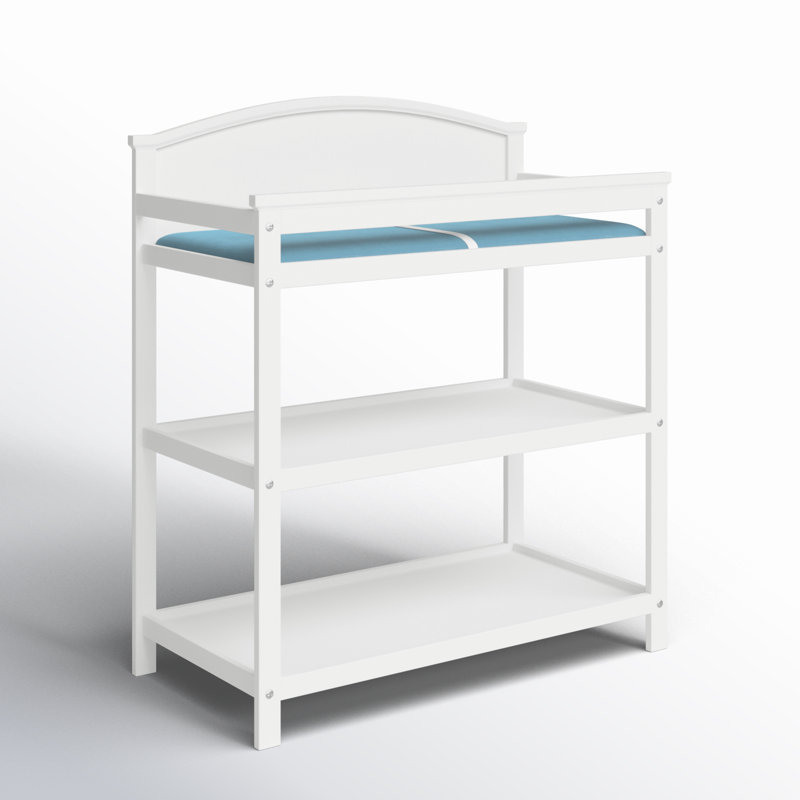 Icarus Solid Wood Changing Table, White