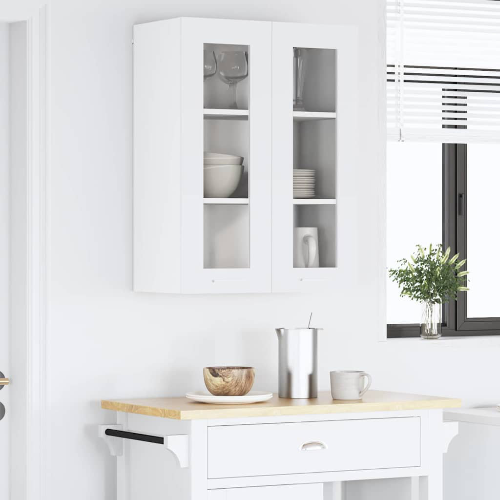 Vidaxl Hanging Cabinet With Storage Riga Grey Sonoma 60 X 31 X 80 Cm