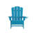 Set Of 4 All-Weather Adirondack Chairs With Cupholders-88681415