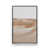 Cadre flottant en chrome poli