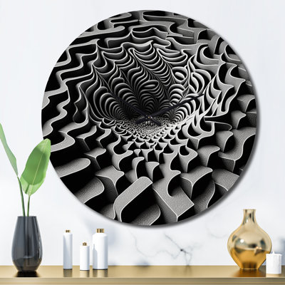 Horloge murale «Through the Rabbit Hole»