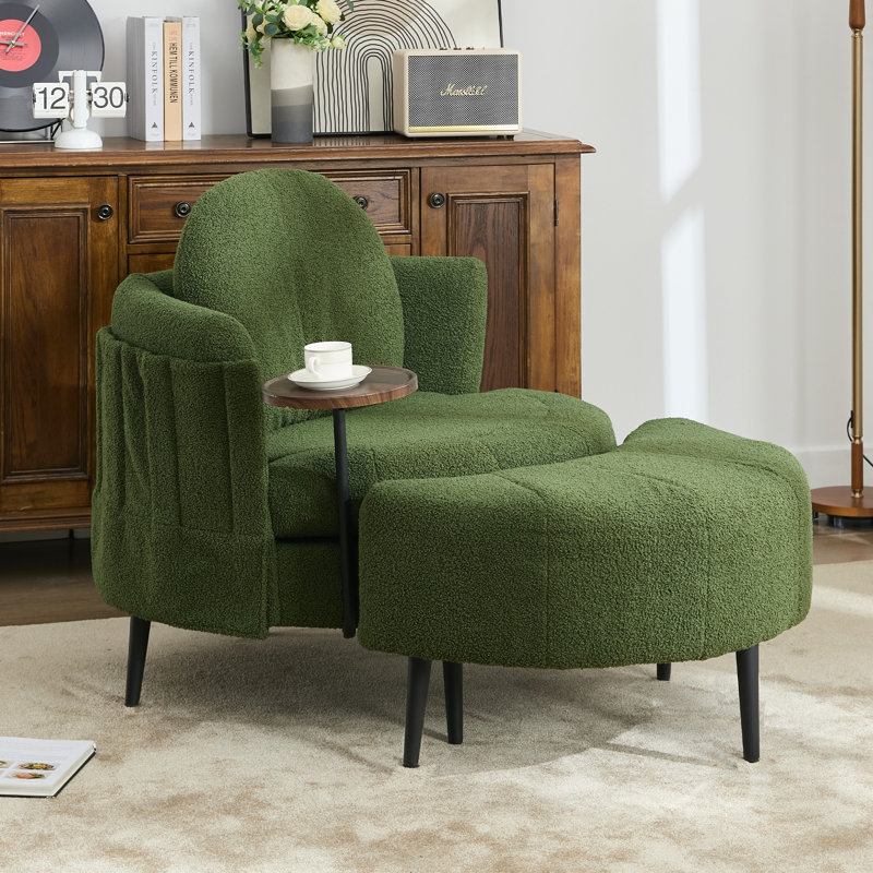 Chaise simple 42,5 po, Vert