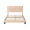 Elison Platform Bed with Fabric Upholstered Headboard and Wooden Slats