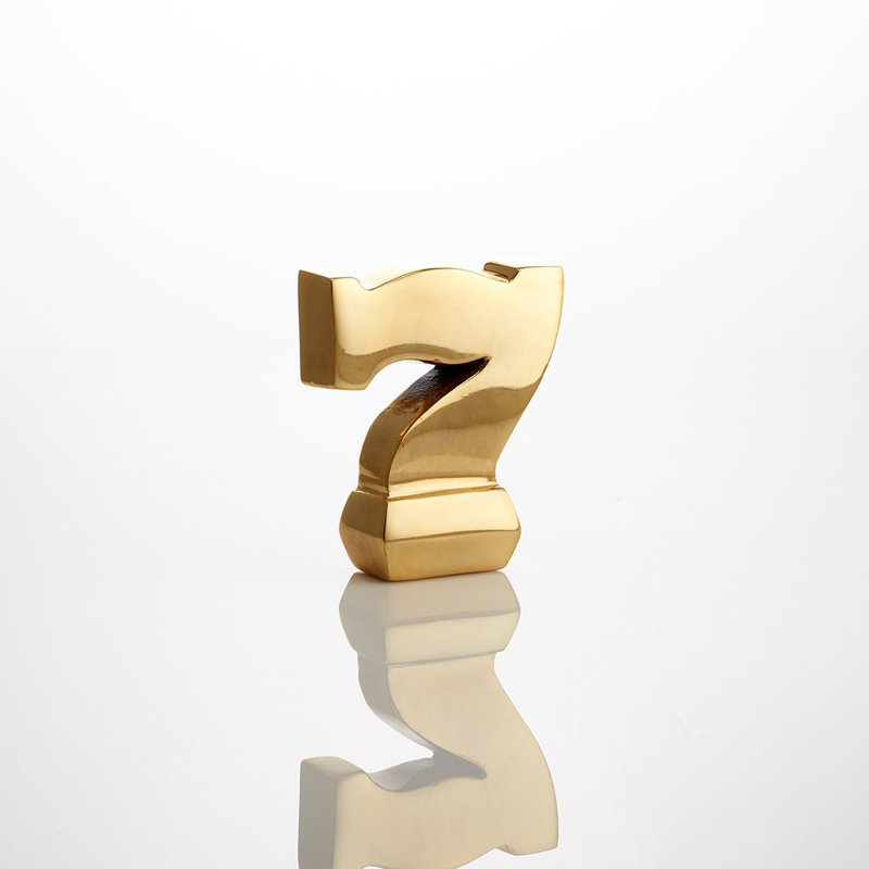 Lucky No. 7 Sculpture