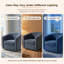 Fauteuil demi-tonneau pivotant-896247364