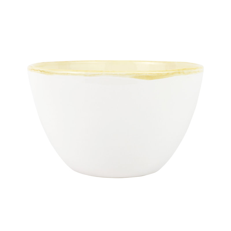 Grand bol à mélanger blanc italien, Grand