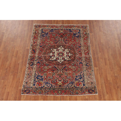 Tapis en laine vieilli 5 x 6