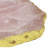 Rose Quartz Gold Edge Serving Board