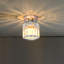 Trebino Crystal Semi Flush Mount-1657389905