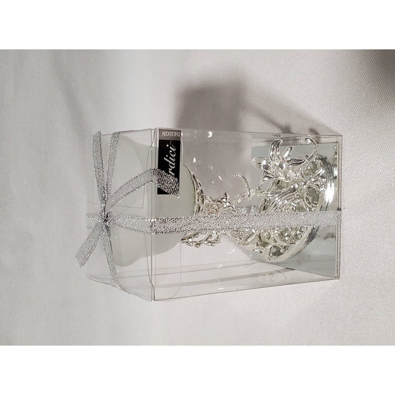Photophore en verre 4 po H