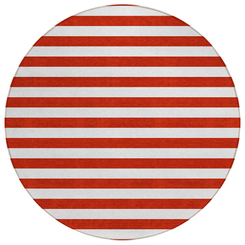 Tapis extérieur rond 8 po