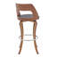 Tabouret de bar ergonomique
