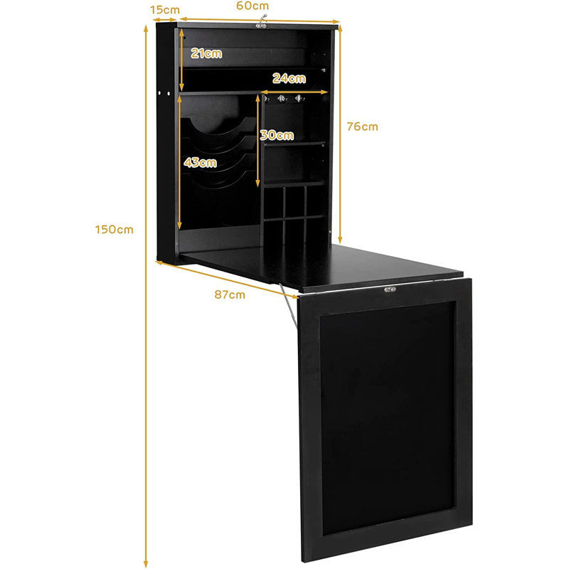 Glaudia 87cm Rectangular Folding Table