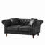 Canapé en tissu 66 po Chesterfield?-908840078