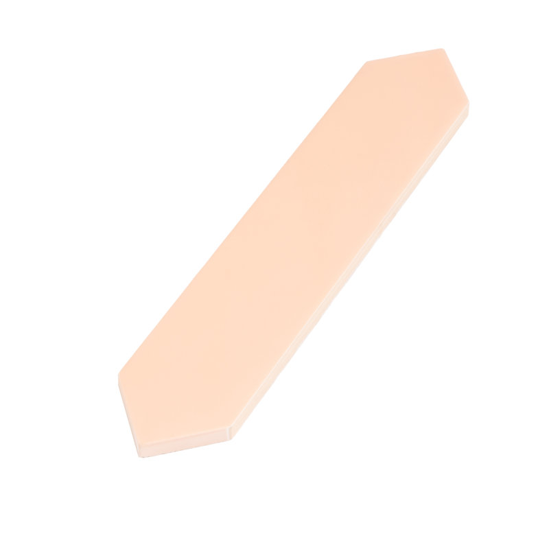 Piquet 2'' W x 10'' L Ceramic Singular Tile, Blush Pink